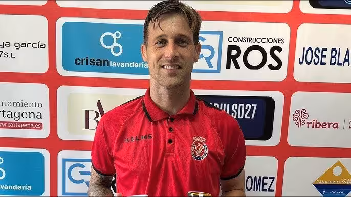 Christian Britos, uno de los pilares del equipo minero, se despide del club del Llano del Beal/CDM