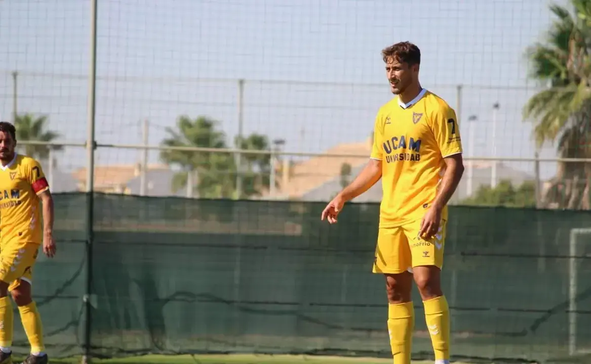 José Ángel en su etapa en el equipo universitario/FOTO: UCAM MURCIA