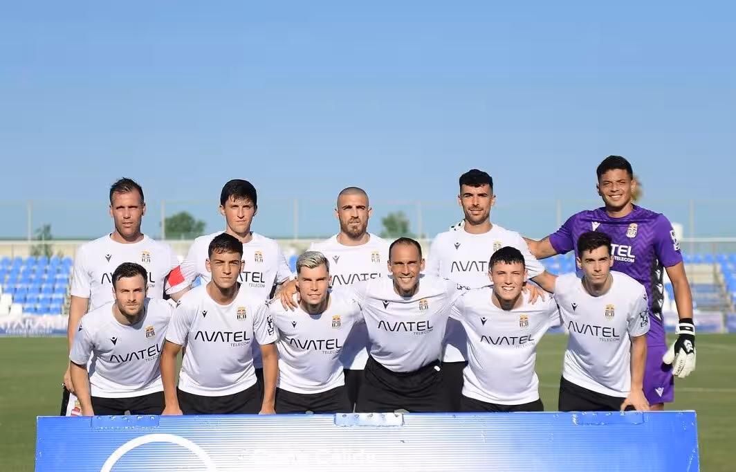 Primer once inicial albinegro en la era Javi Rey/FOTO: FCC