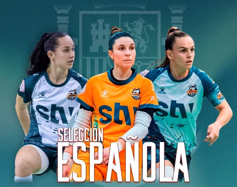 Éxito del STV Roldán al recibir tres de sus jugadoras la llamada de la selección español/Foto: STV ROLDAN