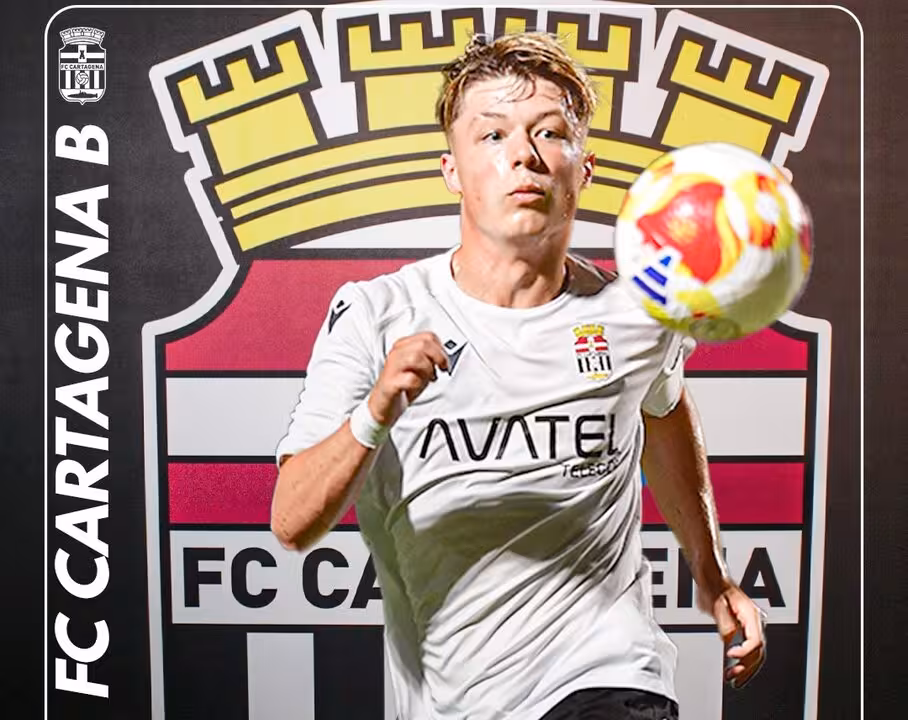 Boston Billups, última incorporación del filial albinegro/Foto: FC CARTAGENA