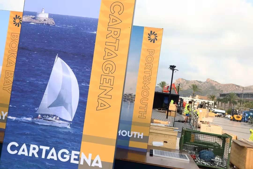 Cartagena ya está preparada para la Ocean Race/Foto: CARTAGENA.ES