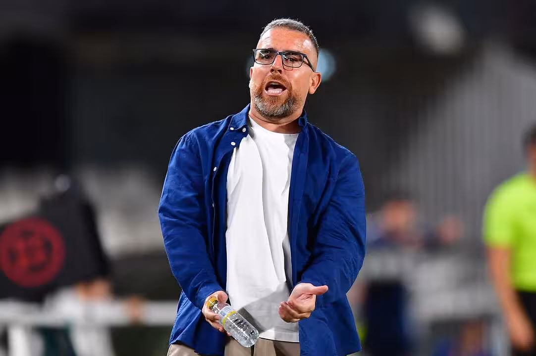Javi Rey durante el encuentro de la pasada jornada ante el Algeciras/Foto: FC CARTAGENA