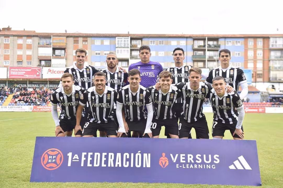 El once escogido por Javi Rey que salió victorioso en Teruel/Foto: FC CARTAGENA