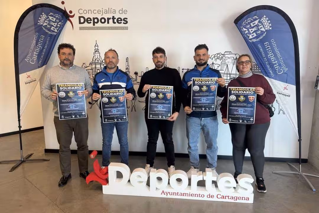 Presentaci&oacute;n del torneo/Foto: CARTAGENA.ES
