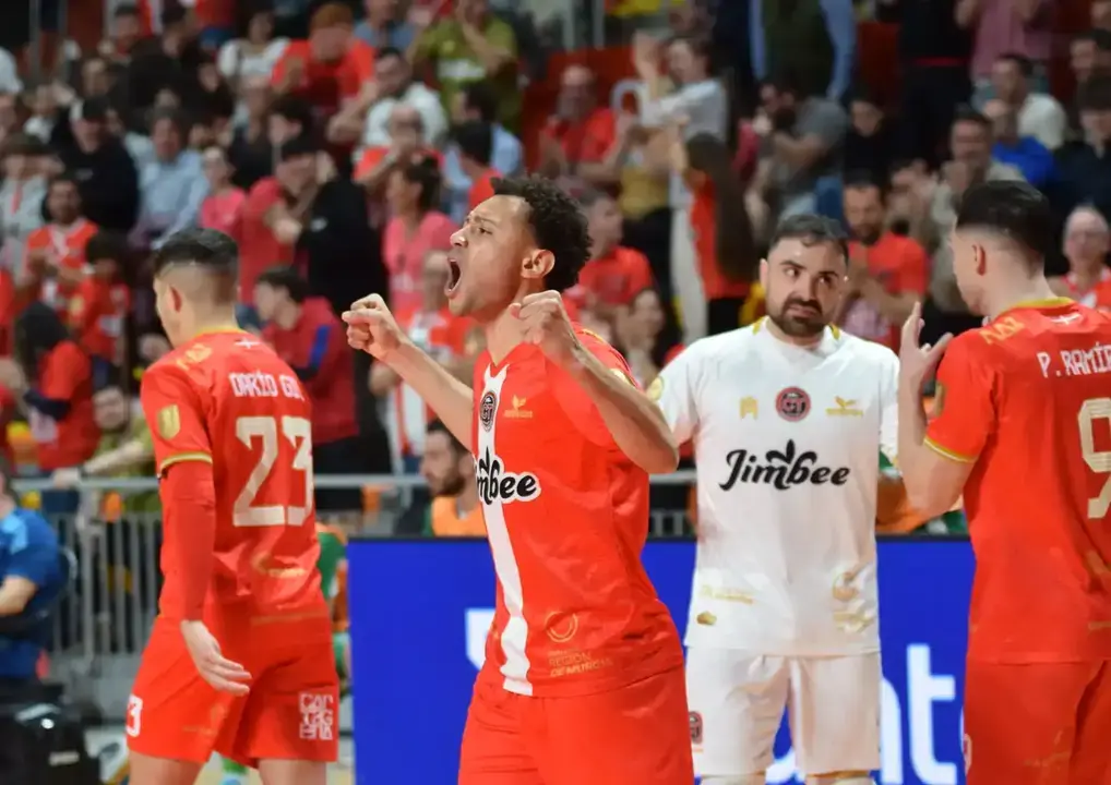 El Jimbee se dio un fest&iacute;n a costa de un Inter que no estuvo al nivel esperado/Foto: JIMBEE CARTAGENA