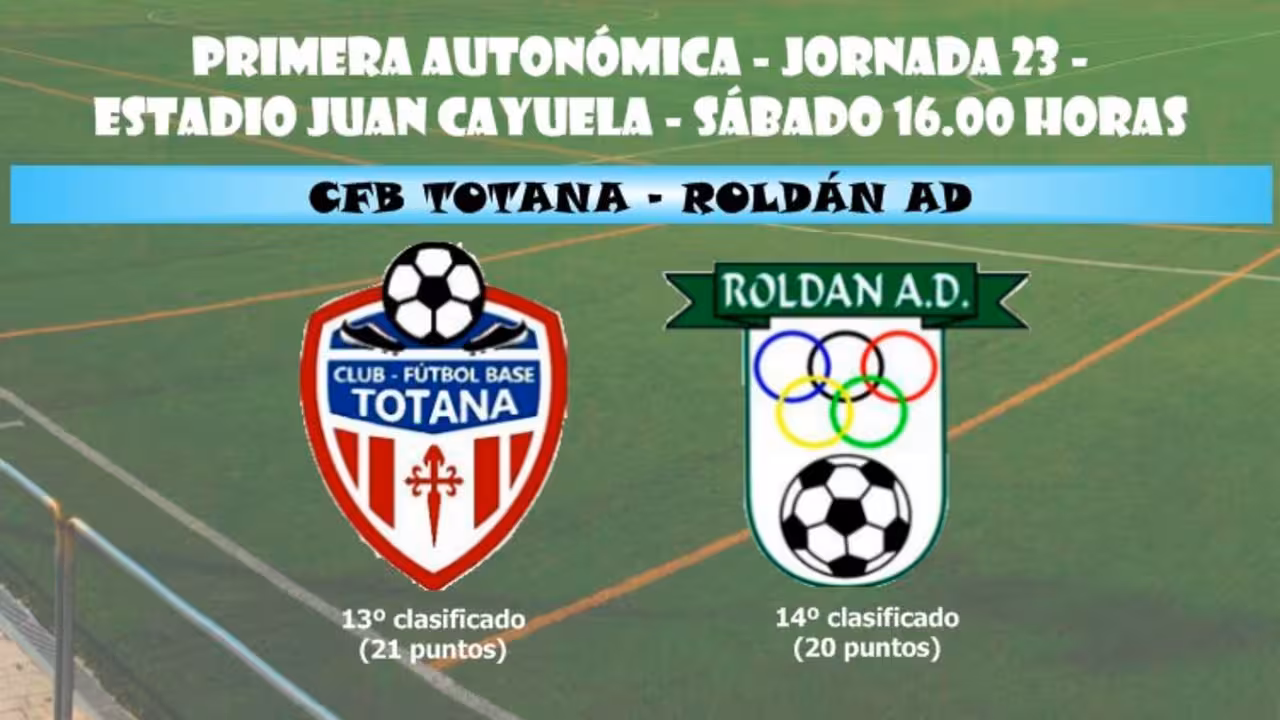 PORTADA EFB TOTANA - ROLDÁN AD