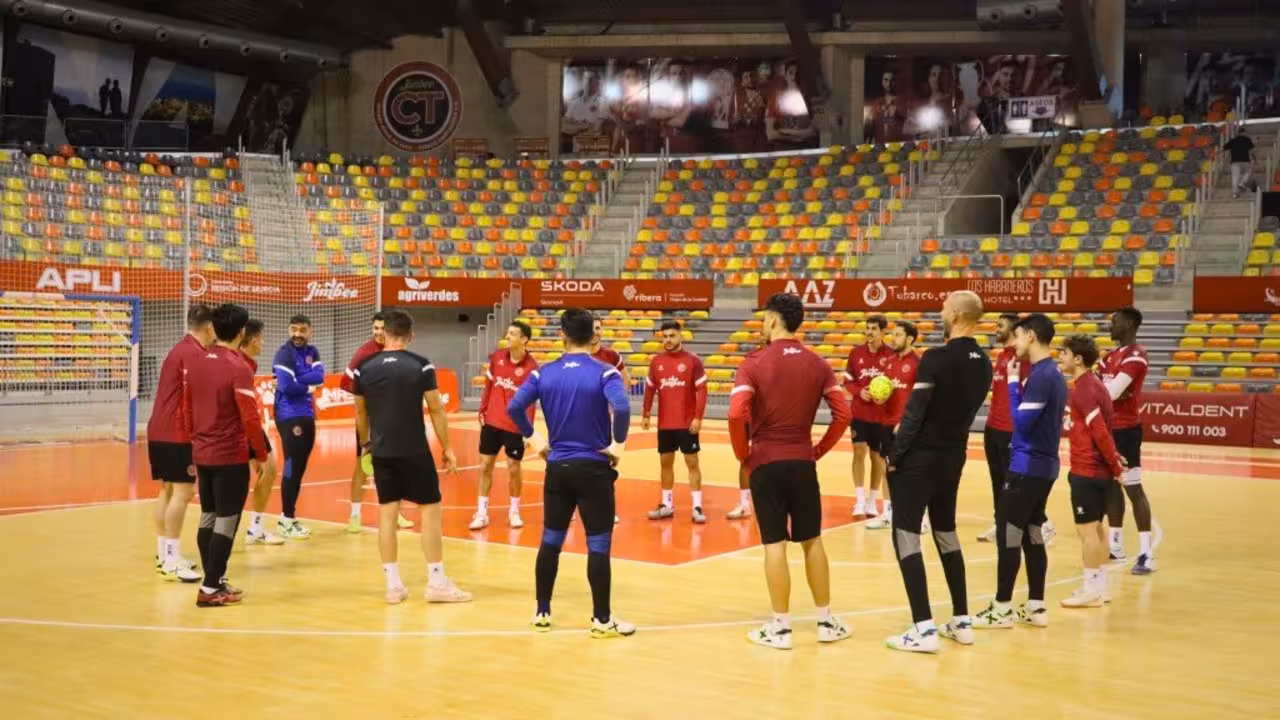 Entrenamiento del equipo pensando en Valdepeñas/JIMBEE CARTAGENA