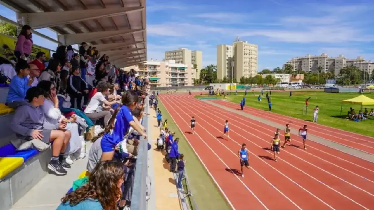 Una imagen reciente de la pista de atletismo/CARTAGENA.ES