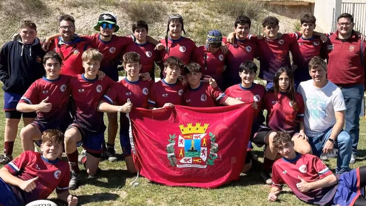 Equipo Sub-16 del CRU Cartagena