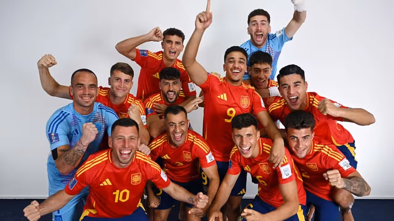 españa portada futsal