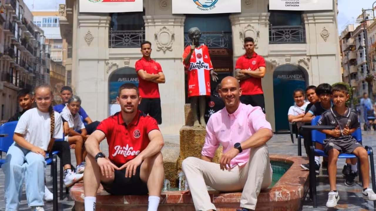 Cartel del choque ante el Burela, que cierra la liga regular/JCT