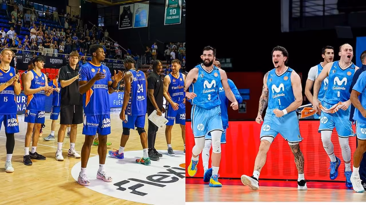 Flexicar Fuenlabrada (izda) y Movistar Estudiantes (dcha): dos equipos madrileños clasificados para la Final Four/FEDERACIÓN DE BALONCESTO DE MADRID