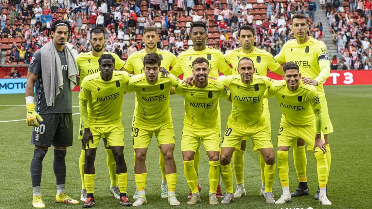 Once del Cartagena de este domingo en El Molinón/FCC