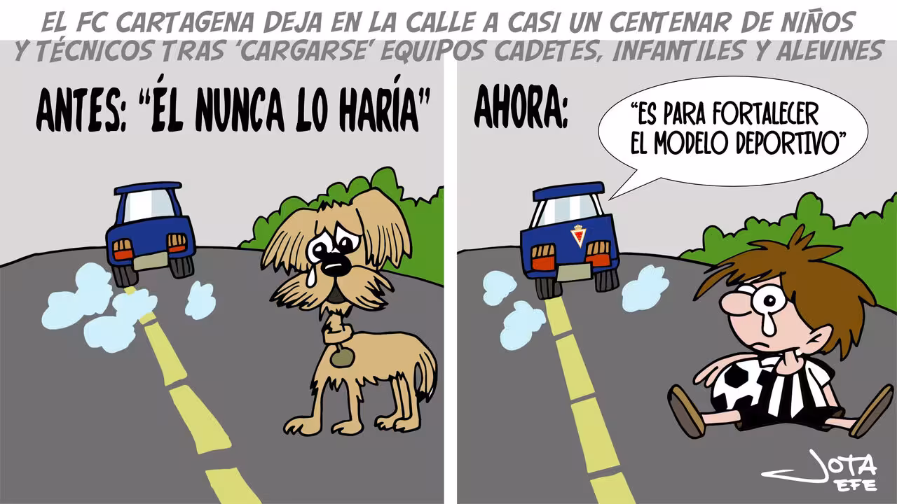 Antes: "Él nunca lo haría"