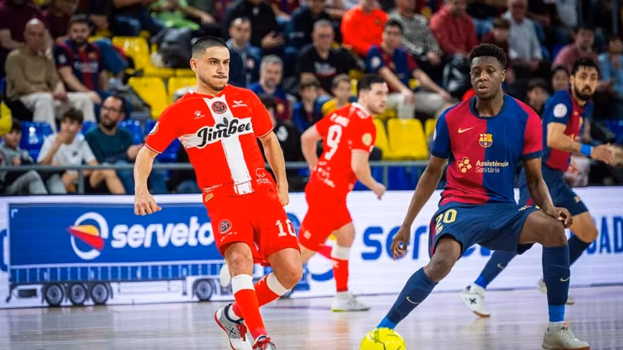 Jimbee Cartagena y FC Barcelona miden sus fuerzas en la final por el título de liga/LNFS