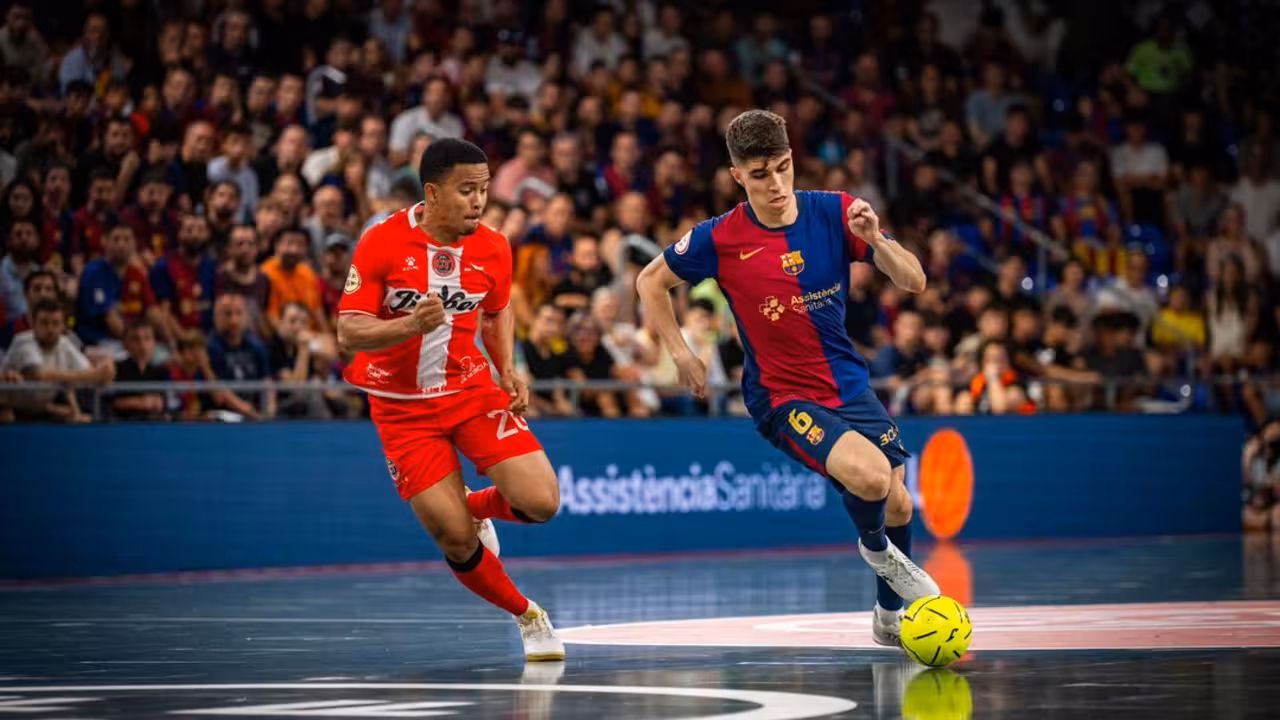 Mucha igualdad sobre el Palau Blaugrana en el segundo encuentro/FCB