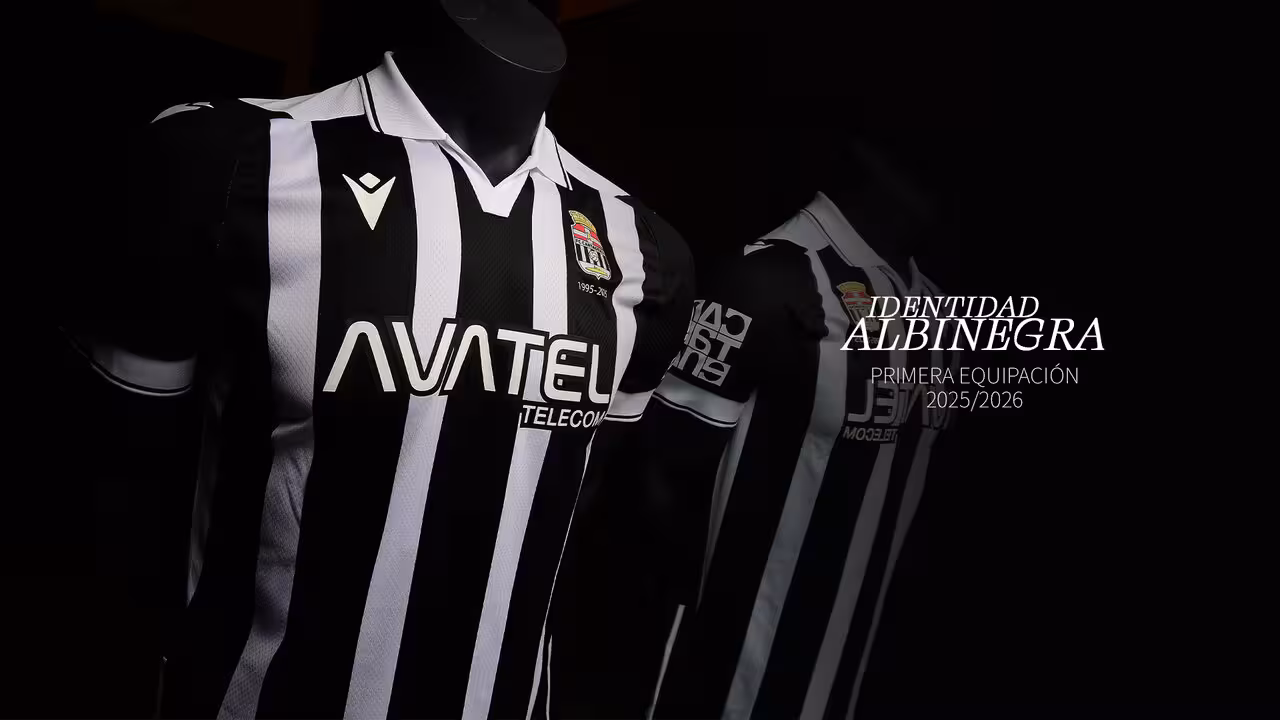 Primera equipación del FCC para la temporada 25/26: FCC