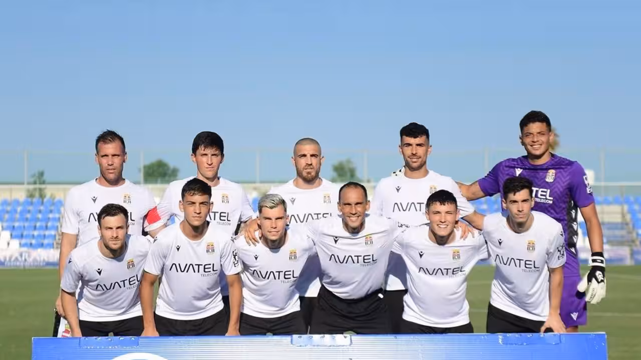Primer once inicial albinegro en la era Javi Rey/FOTO: FCC