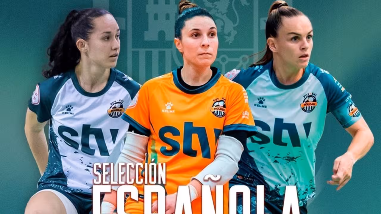 Éxito del STV Roldán al recibir tres de sus jugadoras la llamada de la selección español/Foto: STV ROLDAN