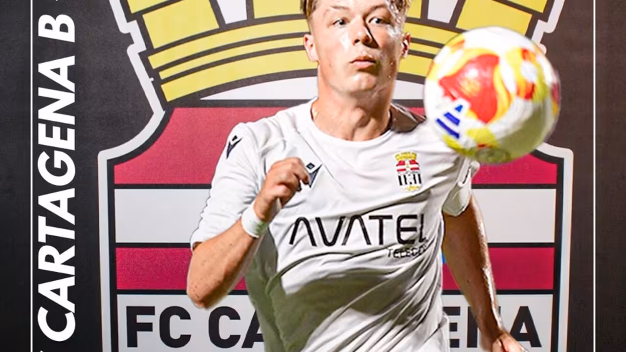 Boston Billups, última incorporación del filial albinegro/Foto: FC CARTAGENA