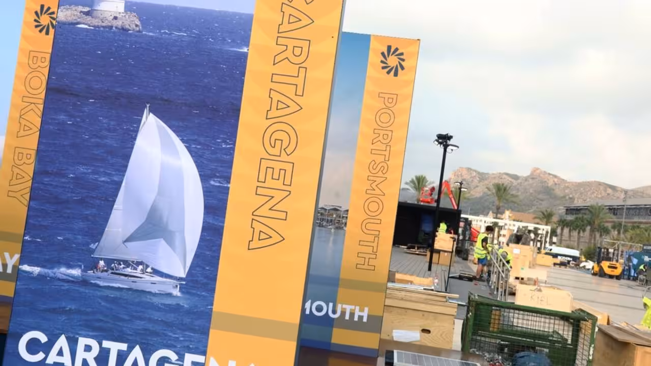 Cartagena ya está preparada para la Ocean Race/Foto: CARTAGENA.ES
