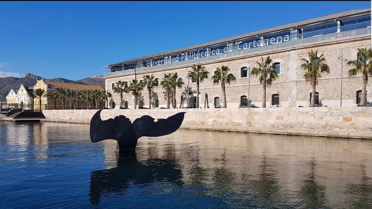 La Cola de Ballena del puerto, escenario de la presentación de las nuevas equipaciones del conjunto melonero este domingo/Foto: CARTAGENA.ES