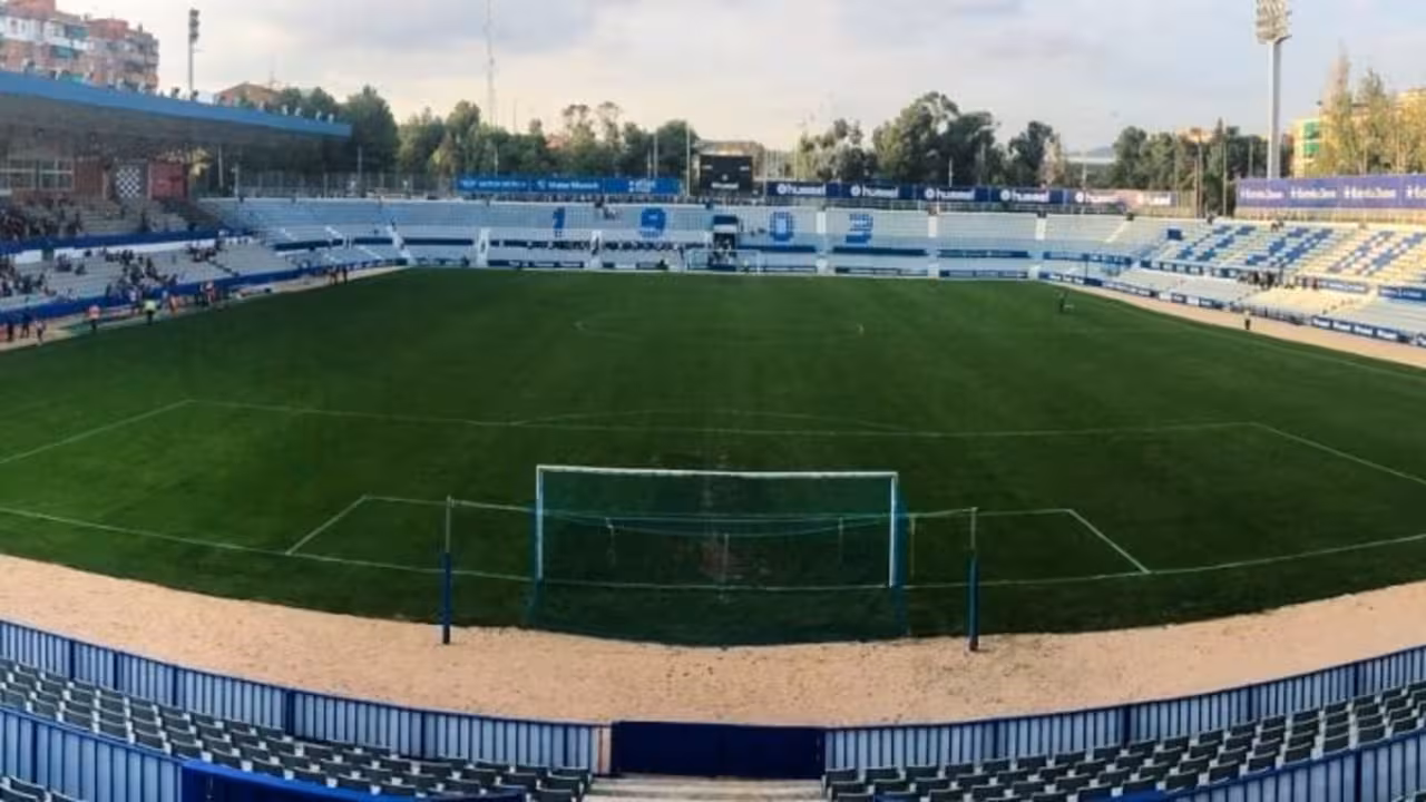 Nova Creu Alta, el estadio donde el FC Cartagena jugará en la tercera jornada liguera/ Foto: CE Sabadell