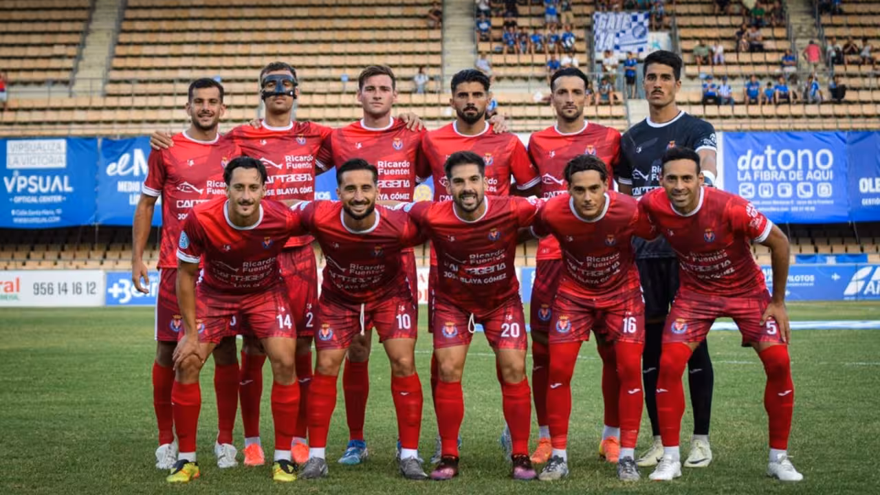 Los once elegidos por Checa para enfrentarse de inicio al cuadro jerezano/Foto: CD MINERA