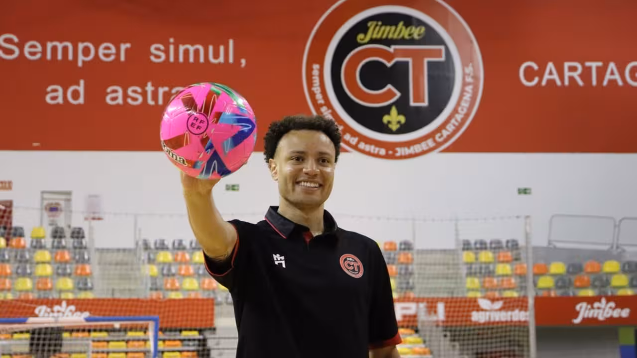 Juninho, con ganas de demostrar mucho esta temporada con el equipo cartagenero/Foto: JIMBEE CARTAGENA