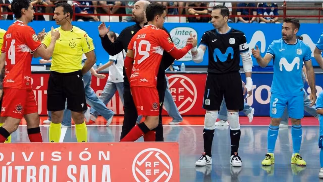 Movistar Inter y Jimbee Cartagena se vieron las caras en el playoff por el título liguero la pasada campaña/Foto: JIMBEE CARTAGENA