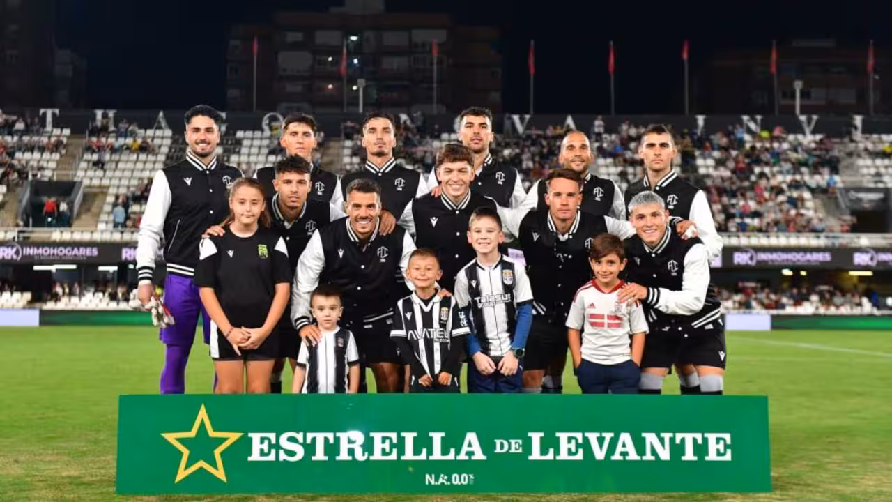 Los once escogidos para enfrentarse al Algeciras/Foto: FC CARTAGENA