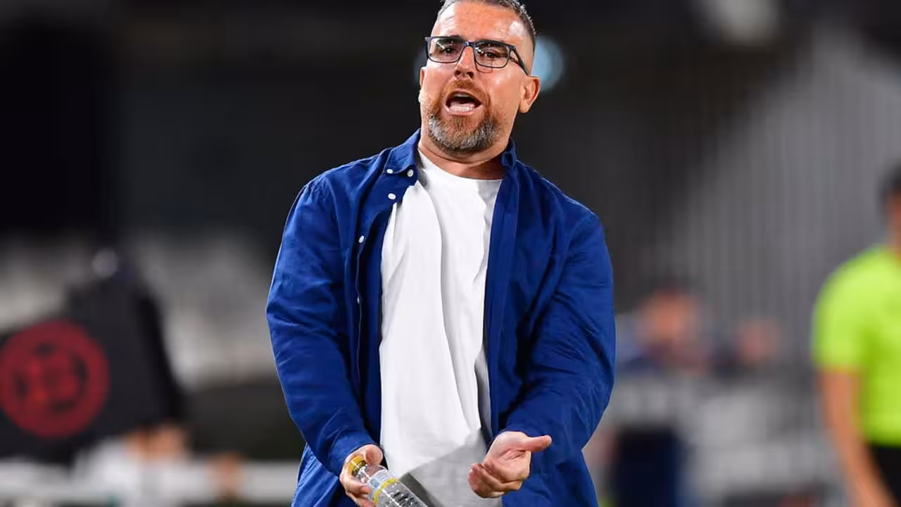 Javi Rey durante el encuentro de la pasada jornada ante el Algeciras/Foto: FC CARTAGENA