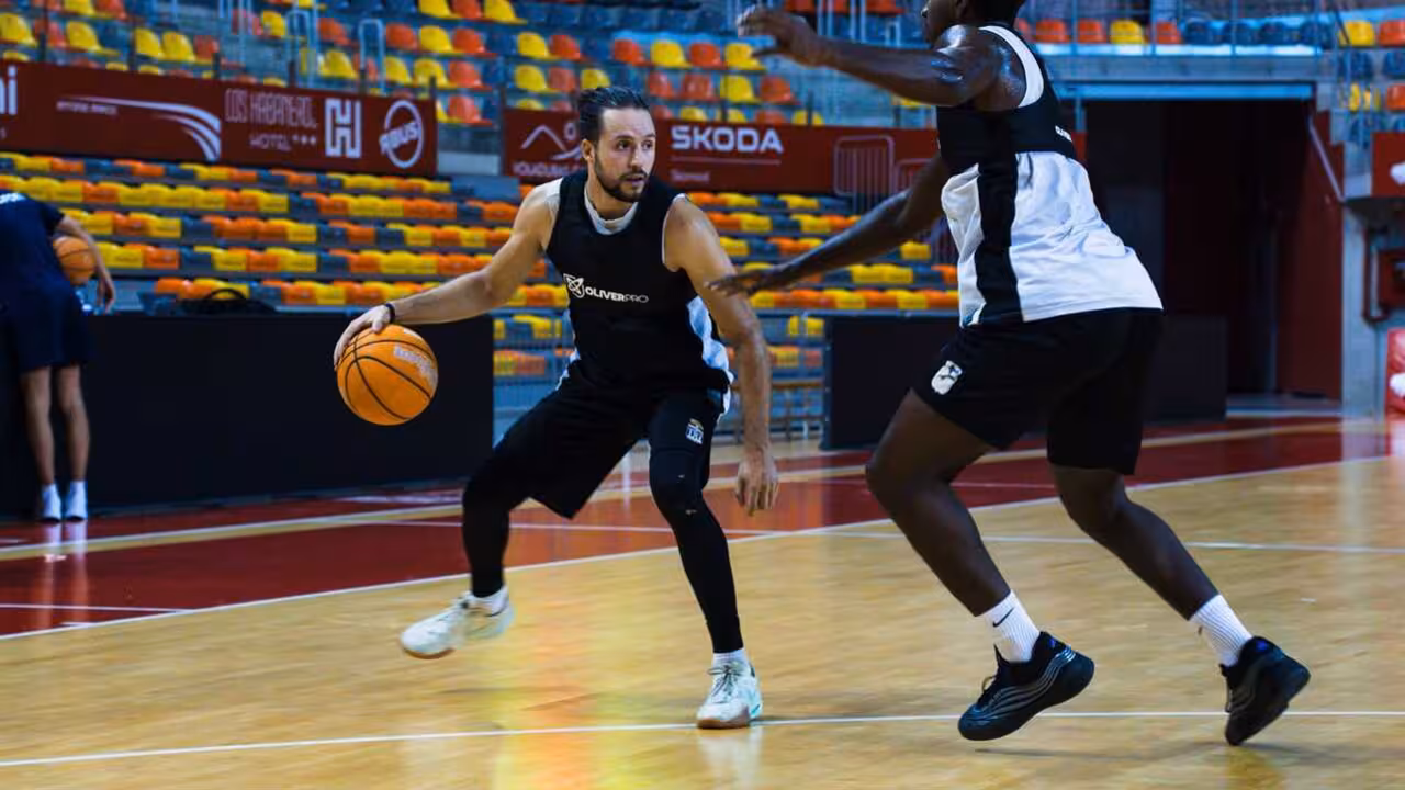 Entrenamiento del equipo cartagenero esta semana preparando el choque/Foto: CB CARTAGENA