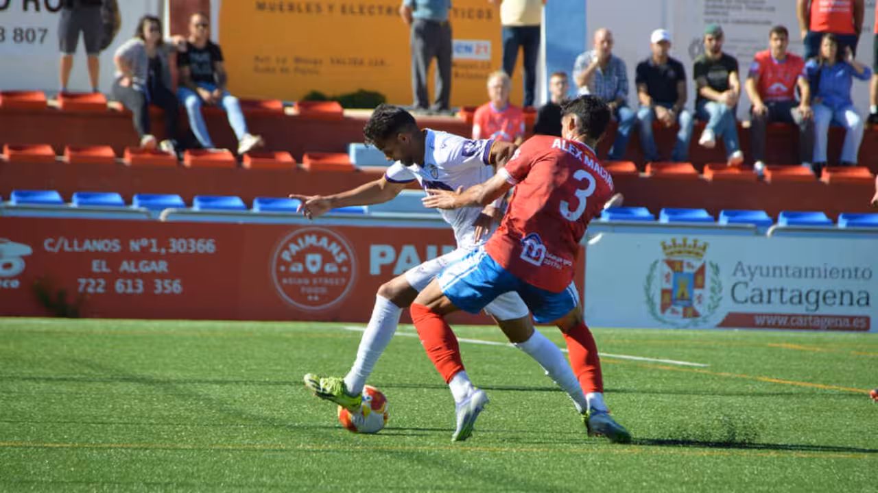 Empate entre el conjunto minero y el andaluz/Foto: REAL JAÉN CF