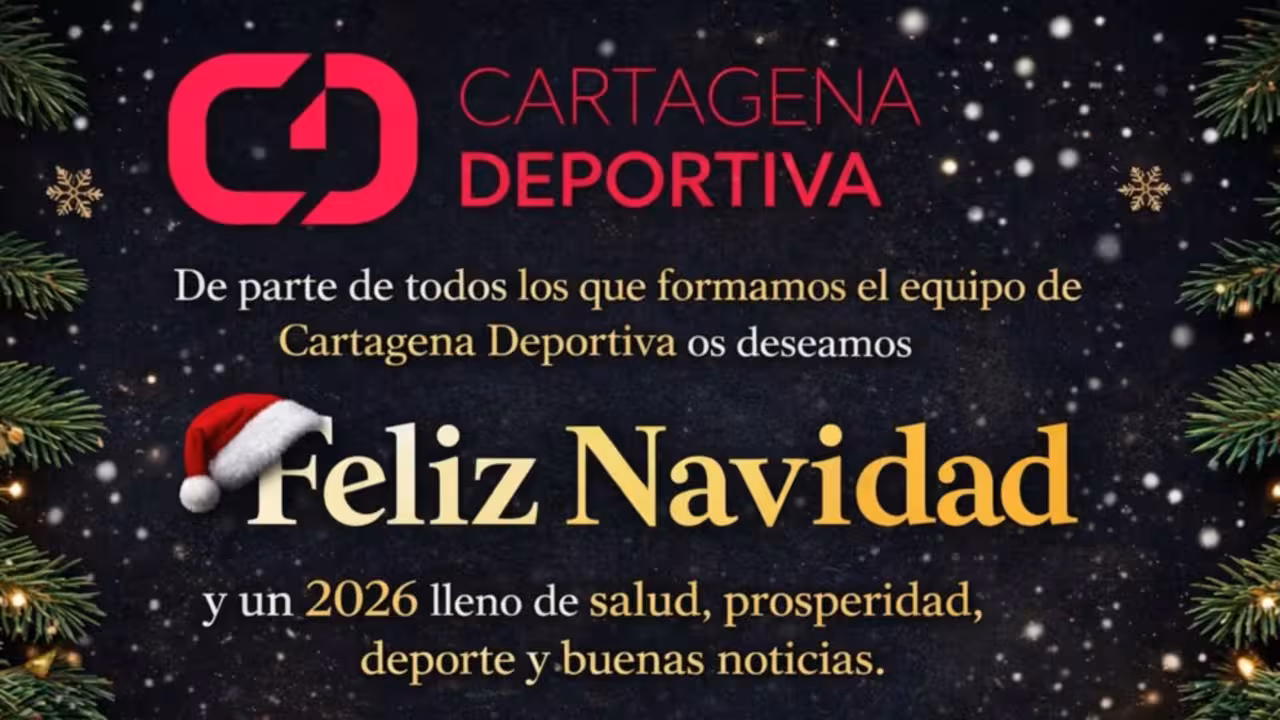 Cartagena Deportiva os desea felices a fiestas a todos