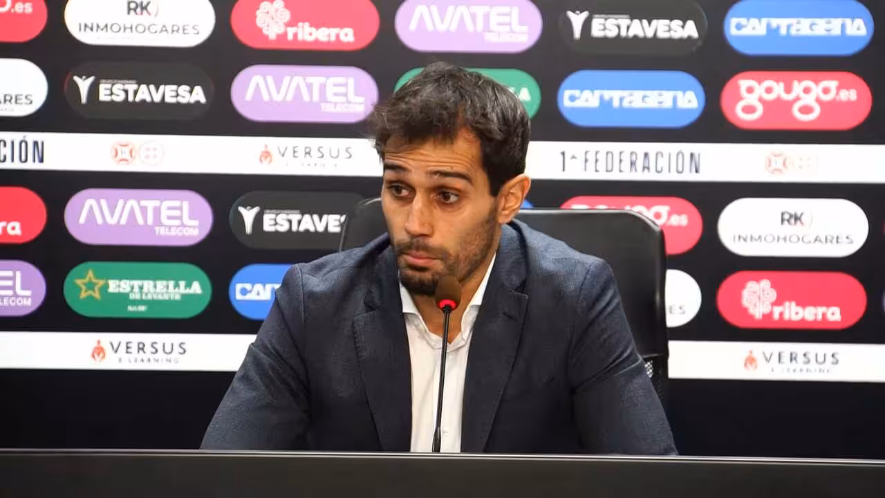 Arribas durante la comparecencia de este viernes/Foto: FCC