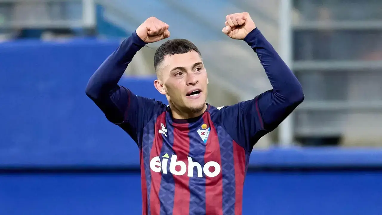 Rahmani durante su etapa en el Eibar/Foto: LA LIGA EA SPORTS