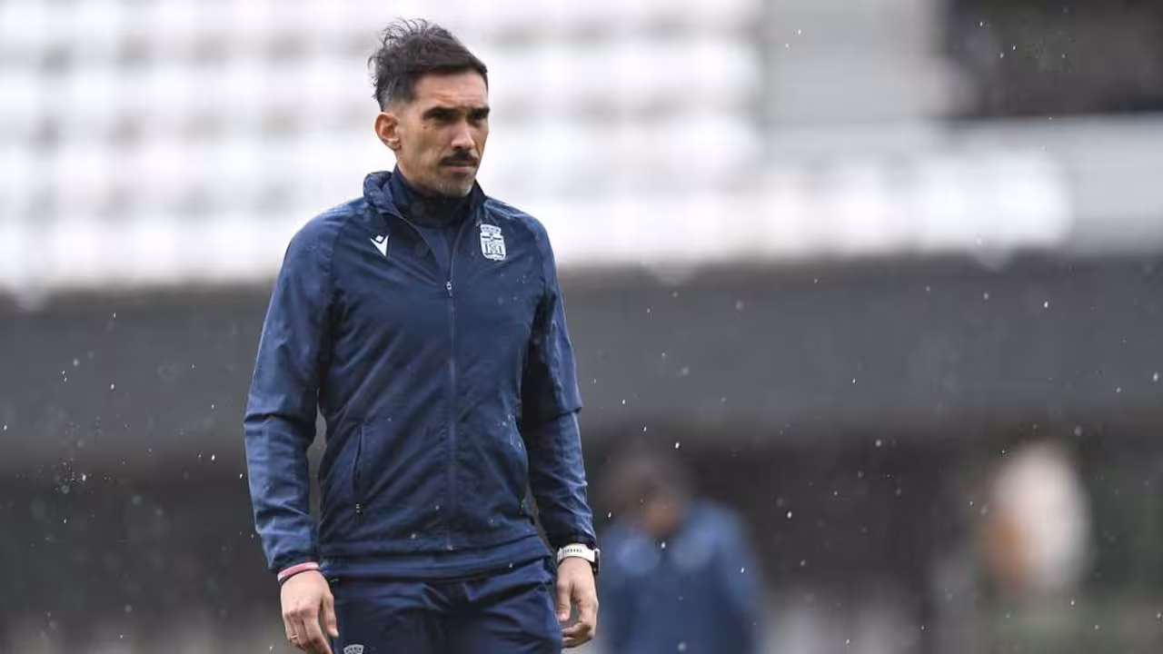 Ra&uacute;l Guill&eacute;n durante el primer entrenamiento desarrollado este mi&eacute;rcoles/Foto: FC CARTAGENA