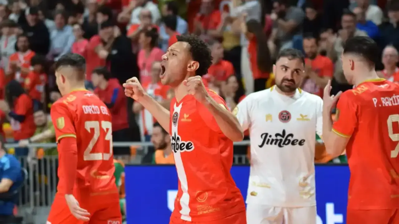 El Jimbee se dio un fest&iacute;n a costa de un Inter que no estuvo al nivel esperado/Foto: JIMBEE CARTAGENA