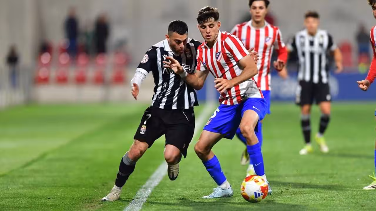 El Cartagena cae con dignidad ante el Atl&eacute;tico Madrile&ntilde;o. Foto: fccartagena.es