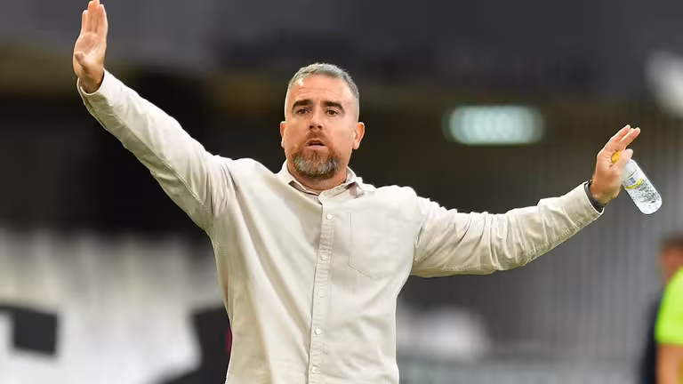 Javi Rey espera otra victoria como local de los suyos/Foto: FC CARTAGENA