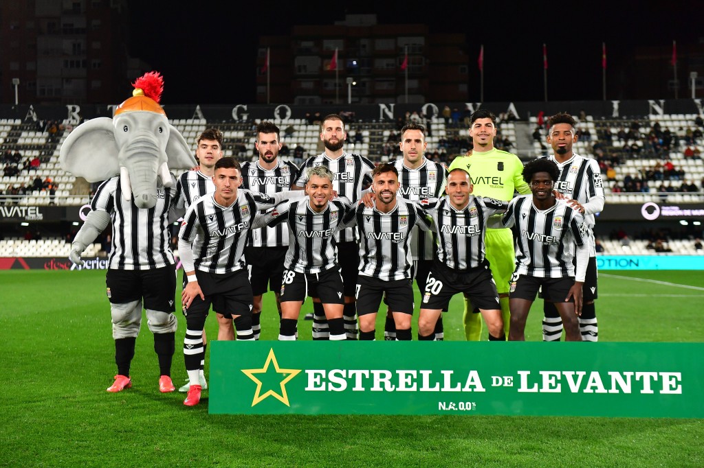 Once inicial escogido por Romo ante el Eibar/Foto: FC Cartagena