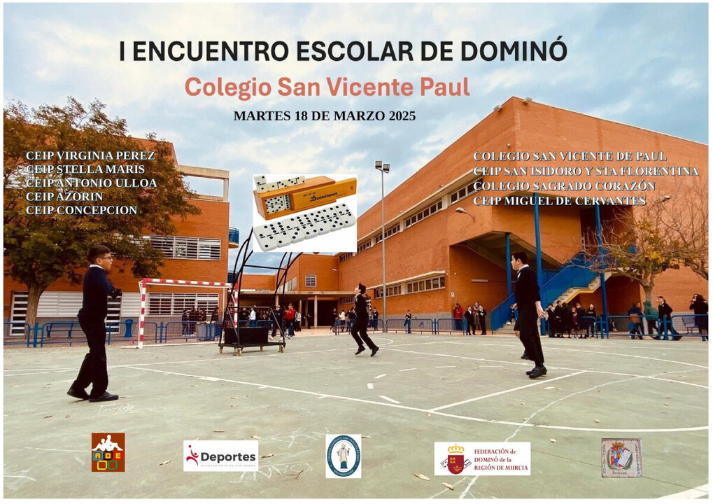 CARTEL INTERIOR DOMINÓ