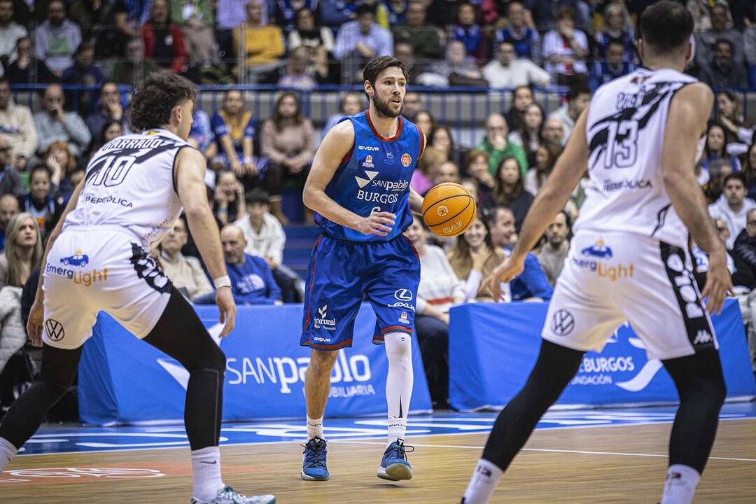 El San Pablo Burgos se imponía en el derbi burgalés la pasada jornada/FOTO: SAN PABLO BURGOS