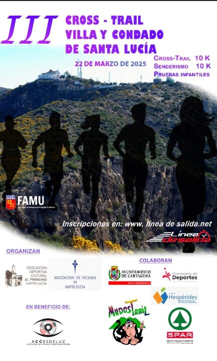 Cartel de la prueba