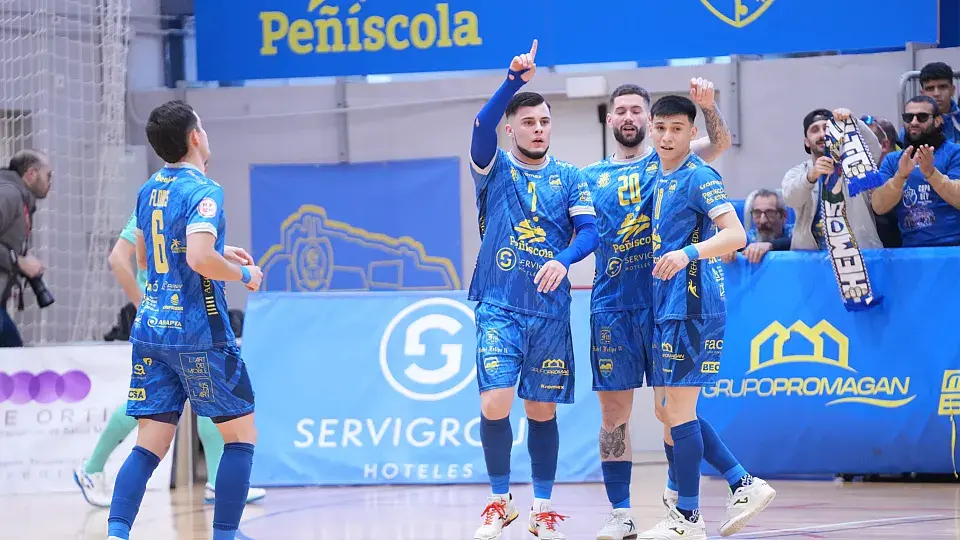 Peñíscola está siendo, sin duda, el rival a batir esta temporada en el fútbol sala español/Foto: RFEF