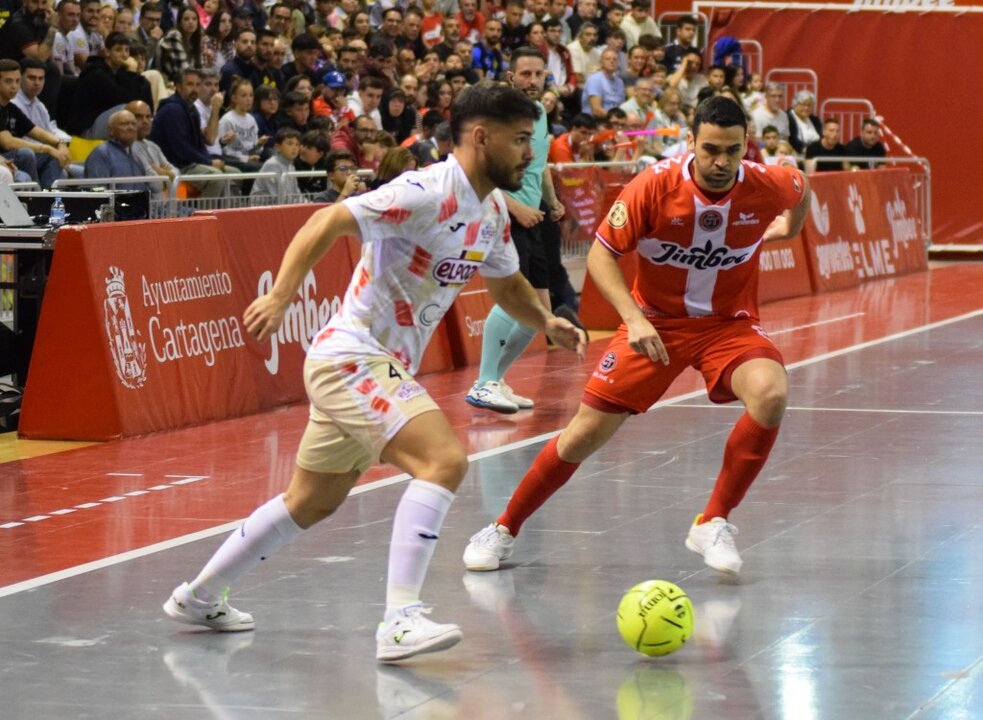 Un lance de la primera parte, que terminaba con 1-1/JCT