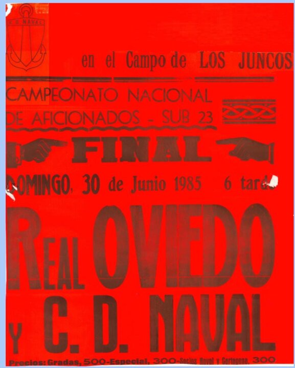 Cartel de la gran final/DOMINGO LÓPEZ CASTIÑEYRAS