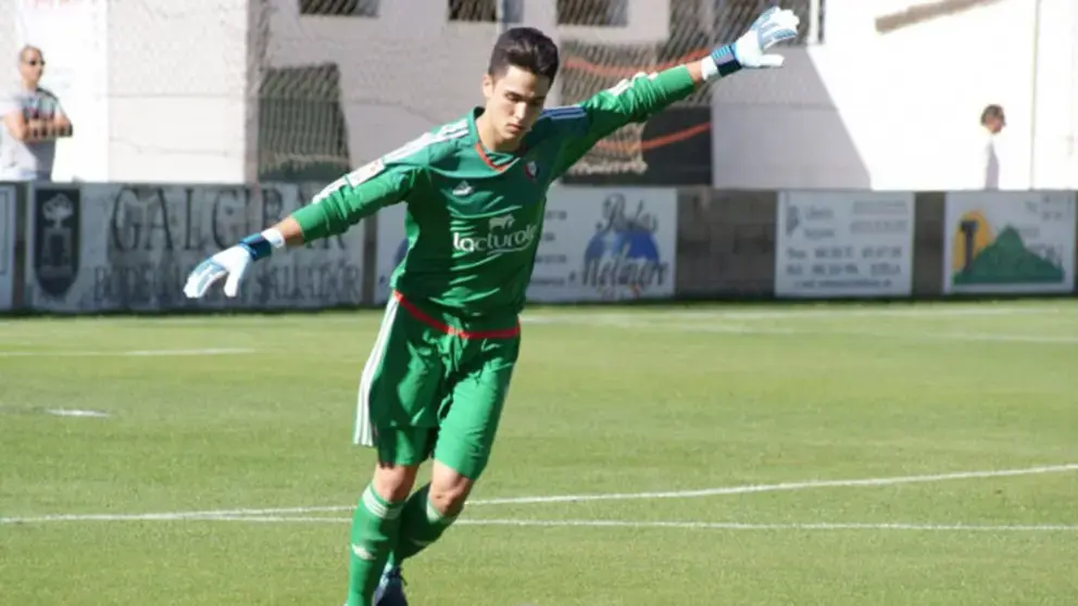 Iván Martínez Marques, otro fichaje que llega para ocupar la portería del FCC/Foto: OSASUNA